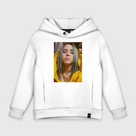 Детское худи Oversize хлопок с принтом Билли Айлиш   Billie Eilish , френч-терри — 70% хлопок, 30% полиэстер. Мягкий теплый начес внутри —100% хлопок | боковые карманы, эластичные манжеты и нижняя кромка, капюшон на магнитной кнопке | billie | billie eilish | eilish | айлиш | билли | билли айлиш