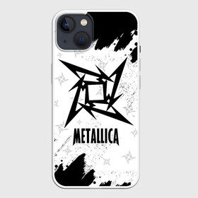 Чехол для iPhone 13 с принтом METALLICA   МЕТАЛЛИКА ,  |  | hetfield | james | logo | metal | metalica | metallica | music | rock | star | джеймс | звезда | знак | ларс | лого | логотип | логотипы | метал | металика | металлика | музыка | рок | символ | символы | ульрих | хэтфилд