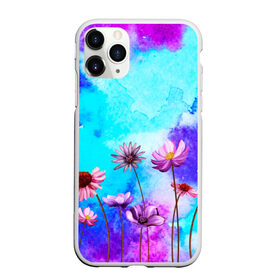 Чехол для iPhone 11 Pro матовый с принтом Цветов аромат , Силикон |  | Тематика изображения на принте: flowers | акварельные | бабочки | бутоны | градиент | искусство | картины | краски | красочные | лепестки | лучшая | любимая | небеса | облака | пейзаж | подарок | поле | полевые | природа | растения