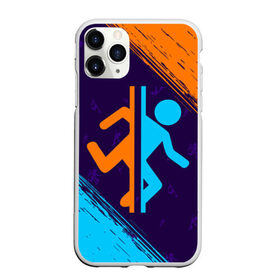 Чехол для iPhone 11 Pro матовый с принтом PORTAL ПОРТАЛ , Силикон |  | game | games | half | half life | halflife | life | logo | portal | portal 2 | portal2 | valve | игра | игры | лайф | лого | логотип | логотипы | портал | портал 2 | портал2 | символ | символы | халф | халф лайф | халфлайф