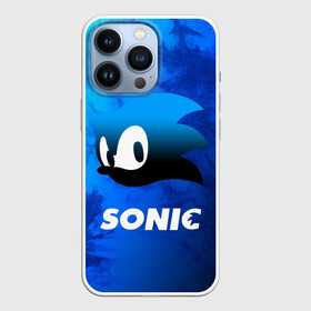 Чехол для iPhone 13 Pro с принтом СОНИК   SONIC ,  |  | Тематика изображения на принте: adventure | game | games | hedgehog | movie | mult | sonic | the | unleashed | ежик | игра | игры | кино | мульт | мультик | мультфильм | соник | фильм