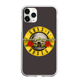 Чехол для iPhone 11 Pro матовый с принтом Guns n Roses , Силикон |  | music | rock | группа | звезда | рок