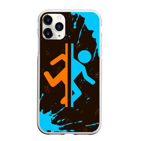 Чехол для iPhone 11 Pro матовый с принтом PORTAL ПОРТАЛ , Силикон |  | game | games | half | half life | halflife | life | logo | portal | portal 2 | portal2 | valve | игра | игры | лайф | лого | логотип | логотипы | портал | портал 2 | портал2 | символ | символы | халф | халф лайф | халфлайф