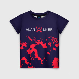 Детская футболка 3D с принтом ALAN WALKER / АЛАН УОКЕР , 100% гипоаллергенный полиэфир | прямой крой, круглый вырез горловины, длина до линии бедер, чуть спущенное плечо, ткань немного тянется | Тематика изображения на принте: alan | faded | house | logo | music | walker | алан | вокер | волкер | диджей | лого | логотип | логотипы | музыка | музыкант | символ | символы | танцеальная | уокер | хаус | электронная