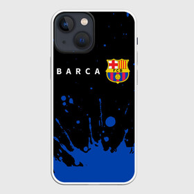 Чехол для iPhone 13 mini с принтом BARCELONA   БАРСЕЛОНА ,  |  | barca | barcelona | barsa | barselona | fcb | logo | messi | барса | барселона | знак | клуб | лого | логотип | логотипы | месси | символ | символы | футбол | футбольная | футбольный