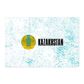 Магнитный плакат 3Х2 с принтом KAZAKHSTAN / КАЗАХСТАН , Полимерный материал с магнитным слоем | 6 деталей размером 9*9 см | Тематика изображения на принте: flag | kazakhstan | qazaqstan | герб | захах | казахстан | кахахи | лого | нур султан | республика | символ | страна | флаг