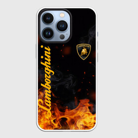 Чехол для iPhone 13 Pro с принтом LAMBORGHINI. ,  |  | 2020 | auto | lamborghini | sport | авто | автомобиль | автомобильные | бренд | ламборгини | ламборджини | марка | машины | спорт