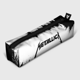 Пенал 3D с принтом METALLICA МЕТАЛЛИКА , 100% полиэстер | плотная ткань, застежка на молнии | hetfield | james | logo | metal | metalica | metallica | music | rock | star | джеймс | звезда | знак | ларс | лого | логотип | логотипы | метал | металика | металлика | музыка | рок | символ | символы | ульрих | хэтфилд