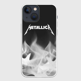 Чехол для iPhone 13 mini с принтом METALLICA   МЕТАЛЛИКА ,  |  | hetfield | james | logo | metal | metalica | metallica | music | rock | star | джеймс | звезда | знак | ларс | лого | логотип | логотипы | метал | металика | металлика | музыка | рок | символ | символы | ульрих | хэтфилд