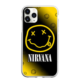 Чехол для iPhone 11 Pro Max матовый с принтом NIRVANA НИРВАНА , Силикон |  | band | cobain | face | kurt | logo | music | nirvana | rock | rocknroll | группа | кобейн | курт | лого | логотип | музыка | музыкальная | нирвана | рожица | рок | рокнролл | символ