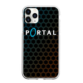 Чехол для iPhone 11 Pro матовый с принтом PORTAL ПОРТАЛ , Силикон |  | game | games | half | half life | halflife | life | logo | portal | portal 2 | portal2 | valve | игра | игры | лайф | лого | логотип | логотипы | портал | портал 2 | портал2 | символ | символы | халф | халф лайф | халфлайф