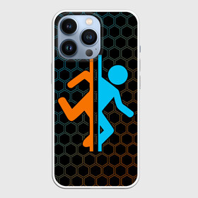 Чехол для iPhone 13 Pro с принтом PORTAL   ПОРТАЛ ,  |  | game | games | half | half life | halflife | life | logo | portal | portal 2 | portal2 | valve | игра | игры | лайф | лого | логотип | логотипы | портал | портал 2 | портал2 | символ | символы | халф | халф лайф | халфлайф