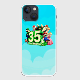 Чехол для iPhone 13 mini с принтом Mario ,  |  | 35 | mario | mario 3d all stars | mario 3d world | mario bros | super mario | марио