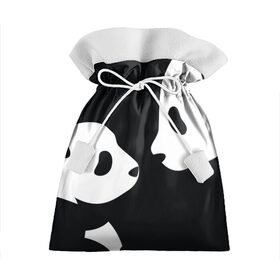 Подарочный 3D мешок с принтом Panda , 100% полиэстер | Размер: 29*39 см | bearcat | coon bear | panda | бамбуковый медвед | большая панда | гигантская панда