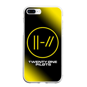 Чехол для iPhone 7Plus/8 Plus матовый с принтом TWENTY ONE PILOTS 21 PILOTS , Силикон | Область печати: задняя сторона чехла, без боковых панелей | Тематика изображения на принте: logo | music | one | pilots | rock | symbol | top | twenty | twentyonepilots | ван | группа | лого | логотип | логотипы | музыка | пилотс | рок | символ | символы | твенти | топ