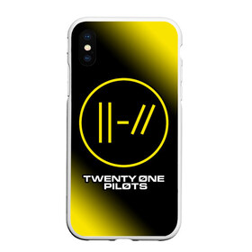 Чехол для iPhone XS Max матовый с принтом TWENTY ONE PILOTS 21 PILOTS , Силикон | Область печати: задняя сторона чехла, без боковых панелей | logo | music | one | pilots | rock | symbol | top | twenty | twentyonepilots | ван | группа | лого | логотип | логотипы | музыка | пилотс | рок | символ | символы | твенти | топ