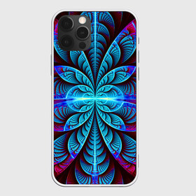 Чехол для iPhone 12 Pro Max с принтом Morfius , Силикон |  | Тематика изображения на принте: abstraction | fractal | glow | pattern | symmetry | абстракция | свечение | симметрия | узор | фрактал