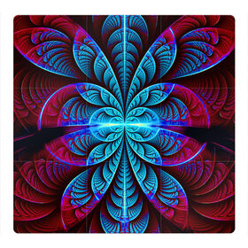 Магнитный плакат 3Х3 с принтом Morfius , Полимерный материал с магнитным слоем | 9 деталей размером 9*9 см | Тематика изображения на принте: abstraction | fractal | glow | pattern | symmetry | абстракция | свечение | симметрия | узор | фрактал