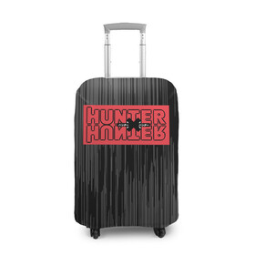 Чехол для чемодана 3D с принтом Hunter x Hunter , 86% полиэфир, 14% спандекс | двустороннее нанесение принта, прорези для ручек и колес | killua | мультфильм | охотник х охотник