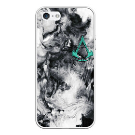 Чехол для iPhone 5/5S матовый с принтом Assassins Creed Valhalla , Силикон | Область печати: задняя сторона чехла, без боковых панелей | eivor | valhalla | vikings | вальгалла | вальхалла | викинги | эйвор