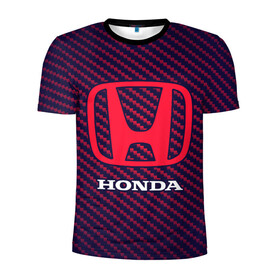 Мужская футболка 3D спортивная с принтом HONDA / ХОНДА , 100% полиэстер с улучшенными характеристиками | приталенный силуэт, круглая горловина, широкие плечи, сужается к линии бедра | Тематика изображения на принте: accord | auto | civic | crv | honda | jylf | logo | moto | motors | racing | sport | авто | автомобиль | аккорд | гонки | гоночный | лого | логотип | логотипы | марка | мото | моторс | мотоцикл | рщтвф | серия | символ | символы | спорт