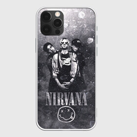 Чехол для iPhone 12 Pro Max с принтом Nirvana , Силикон |  | cobain | kurt | nirvana | кобейн | курт | нирвана