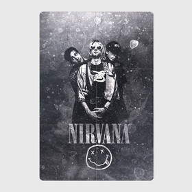 Магнитный плакат 2Х3 с принтом Nirvana , Полимерный материал с магнитным слоем | 6 деталей размером 9*9 см | cobain | kurt | nirvana | кобейн | курт | нирвана
