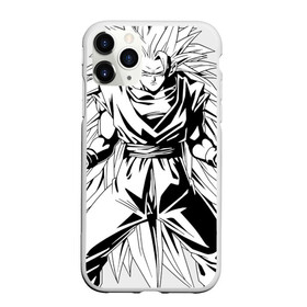 Чехол для iPhone 11 Pro Max матовый с принтом Dragon Ball Z , Силикон |  | dragon ball z | goku super saiyan | аниме | драгон бол | манга | сон гоку