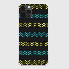 Чехол для iPhone 12 Pro Max с принтом Узор волны , Силикон |  | валики | волны | кривые | полосы | полукруги | ролики | узор