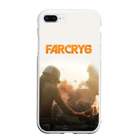 Чехол для iPhone 7Plus/8 Plus матовый с принтом FarCry 6 , Силикон | Область печати: задняя сторона чехла, без боковых панелей | america | far cry | far cry 6 | farcry | montana | usa | америка | врата эдема | знак | культ | секта | сша | эдем