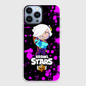 Чехол для iPhone 13 Pro Max с принтом Brawl Stars Колетта ,  |  | bibi | crow | koletta | leon | nita | sandy | wings | бравл старс | брызги | герои | девочкам | демон | детям | единорог | звезда | звездные | колетт | краска | крылья | леон | логотипы игр | неоновые | персонажи | сенди