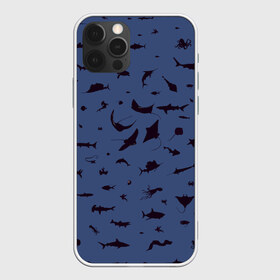 Чехол для iPhone 12 Pro Max с принтом Manta , Силикон |  | Тематика изображения на принте: dolphin | fish | killer whale | manta | see life | shark | акула | дельфин | касатка | морские обитатели | рыба