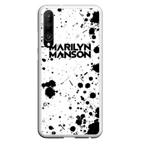 Чехол для Honor P30 с принтом MARILYN MANSON , Силикон | Область печати: задняя сторона чехла, без боковых панелей | him | korn | nightwish | rock | zombie | великий | гитара | готика | готические | грязный | грязь | логотипы рок групп | металл | металлика | металлист | музыка | музыкальные | мэрилин мэнсон | рок группа | рокер