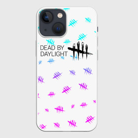Чехол для iPhone 13 mini с принтом DEAD BY DAYLIGHT ,  |  | daylight | dead | dead by daylight | game | games | horror | logo | skull | skulls | zombie | бай | выживание | деад | дед | дейлайт | дэае | дэд | дэйлайт | зомби | игра | игры | лого | логотип | символ | хоррор | череп | черепа