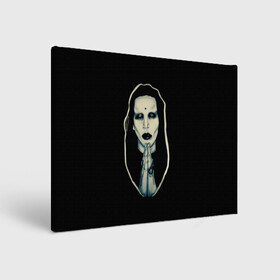 Холст прямоугольный с принтом Marilyn Manson , 100% ПВХ |  | manson | marilyn | marilyn manson | мэнсон | мэрилин | мэрилин мэнсон