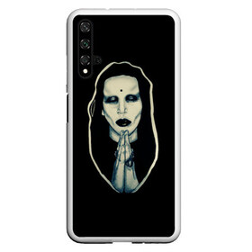 Чехол для Honor 20 с принтом Marilyn Manson , Силикон | Область печати: задняя сторона чехла, без боковых панелей | manson | marilyn | marilyn manson | мэнсон | мэрилин | мэрилин мэнсон