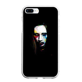 Чехол для iPhone 7Plus/8 Plus матовый с принтом Marilyn Manson , Силикон | Область печати: задняя сторона чехла, без боковых панелей | manson | marilyn | marilyn manson | мэнсон | мэрилин | мэрилин мэнсон
