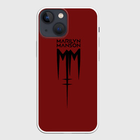 Чехол для iPhone 13 mini с принтом Marilyn Manson ,  |  | manson | marilyn | marilyn manson | мэнсон | мэрилин | мэрилин мэнсон