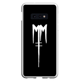 Чехол для Samsung S10E с принтом Marilyn Manson , Силикон | Область печати: задняя сторона чехла, без боковых панелей | goth | gothic | manson | marilyn | metal | mm | music | rock | гот | готы | метал | мэнсон | мэрилин | рок