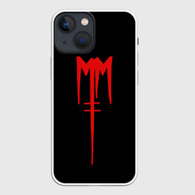 Чехол для iPhone 13 mini с принтом Marilyn Manson ,  |  | goth | gothic | manson | marilyn | metal | mm | music | rock | гот | готы | метал | мэнсон | мэрилин | рок