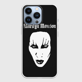 Чехол для iPhone 13 Pro с принтом Marilyn Manson ,  |  | goth | gothic | manson | marilyn | metal | mm | music | rock | гот | готы | метал | мэнсон | мэрилин | рок