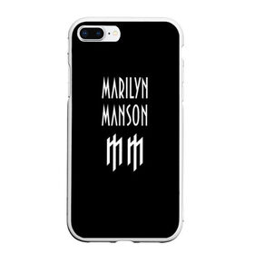 Чехол для iPhone 7Plus/8 Plus матовый с принтом Marilyn Manson , Силикон | Область печати: задняя сторона чехла, без боковых панелей | manson | marilyn | marilyn manson | мэнсон | мэрилин | мэрилин мэнсон