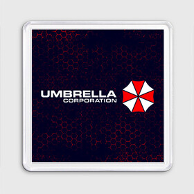 Магнит 55*55 с принтом UMBRELLA CORP / АМБРЕЛЛА , Пластик | Размер: 65*65 мм; Размер печати: 55*55 мм | Тематика изображения на принте: corp | corporation | evil | game | games | logo | resident | umbrella | амбрелла | зла | зонт | зонтик | игра | игры | корп | корпорация | лого | логотип | обитель | резидент | символ | эвил