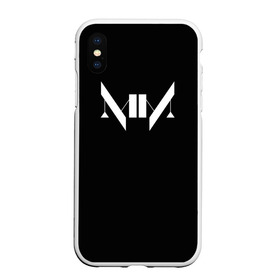 Чехол для iPhone XS Max матовый с принтом Marilyn Manson , Силикон | Область печати: задняя сторона чехла, без боковых панелей | Тематика изображения на принте: manson | marilyn | marilyn manson | мэнсон | мэрилин | мэрилин мэнсон