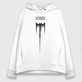 Женское худи Oversize хлопок с принтом TRDMrnMsn Marilyn Manson , френч-терри — 70% хлопок, 30% полиэстер. Мягкий теплый начес внутри —100% хлопок | боковые карманы, эластичные манжеты и нижняя кромка, капюшон на магнитной кнопке | art | logo | manson | marilyn | rock | usa | великий | лого | логотип | мэнсон | мэрилин | рок | ужасный