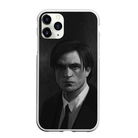 Чехол для iPhone 11 Pro Max матовый с принтом Роберт Паттинсон , Силикон |  | batman | robert pattinson | the batman | twilight | бетмен | бэтмен | роберт паттинсон | сумерки