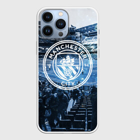 Чехол для iPhone 13 Pro Max с принтом MANCHESTER CITY ,  |  | Тематика изображения на принте: city | fc | manchester | клуб | ман | мансити | манчестер | сити | футбольный