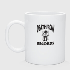 Кружка керамическая с принтом Death Row Records , керамика | объем — 330 мл, диаметр — 80 мм. Принт наносится на бока кружки, можно сделать два разных изображения | death row | dr dre | hip hop | rap | snoop dogg