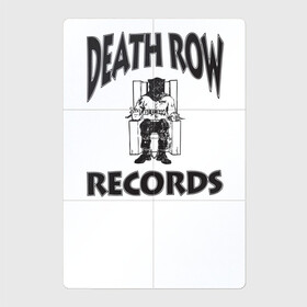 Магнитный плакат 2Х3 с принтом Death Row Records , Полимерный материал с магнитным слоем | 6 деталей размером 9*9 см | death row | dr dre | hip hop | rap | snoop dogg