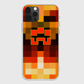 Чехол для iPhone 12 Pro Max с принтом Minecraft Dungeons , Силикон |  | blox | creeper | dungeons | geometry | logo games | orange | pixel | red | steve | алекс | геометрия | детям | крипер | куб | логотипы игр | майнкрафт | мальчикам | мобы | огненный | огонь | пигги | пиксель | пиксельный | подземелья